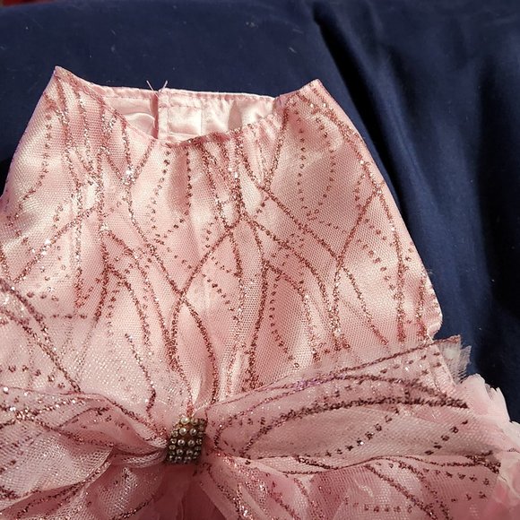 Flower Pet Dress with Bow - Perfect for Summer Parties and Lounging Size M - Picture 5 of 15